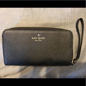 Kate Spade Black wristlet